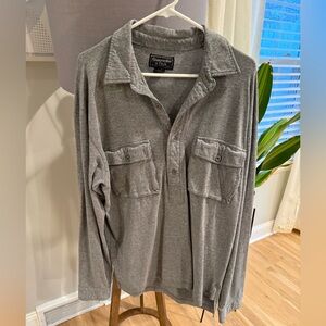 Vintage 1990s Abercrombie And Fitch long sleeve Polo